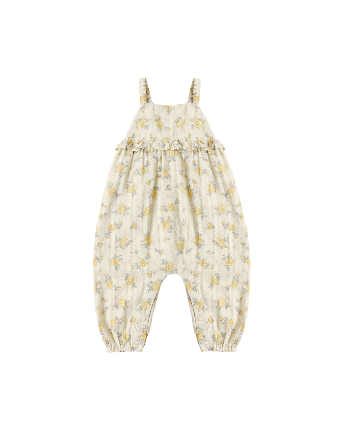 Rylee + Cru Kinsley Jumpsuit - Lemon Ditsy Flower
