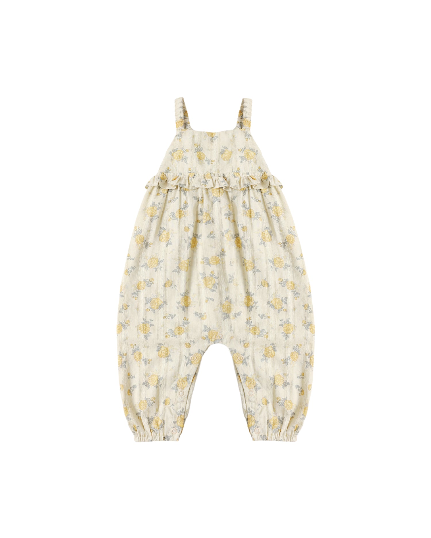 Rylee + Cru Kinsley Jumpsuit - Lemon Ditsy Flower