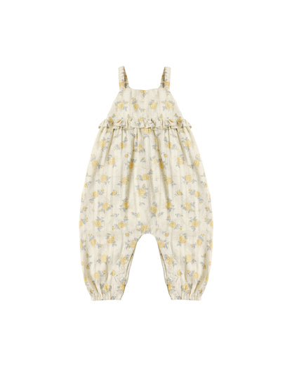 Rylee + Cru Kinsley Jumpsuit - Lemon Ditsy Flower