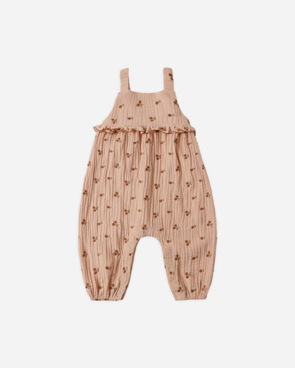 Rylee + Cru Kinsley Jumpsuit - Cherry Embroidery