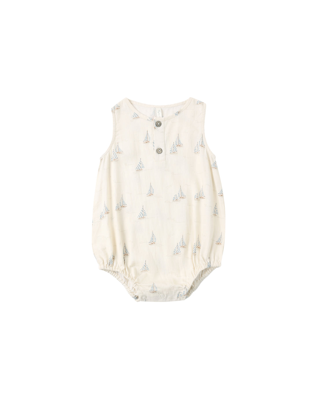 Rylee + Cru Beau Romper - Sail