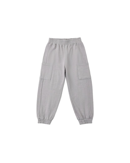 Rylee + Cru Cargo Jogger - Dusty Blue