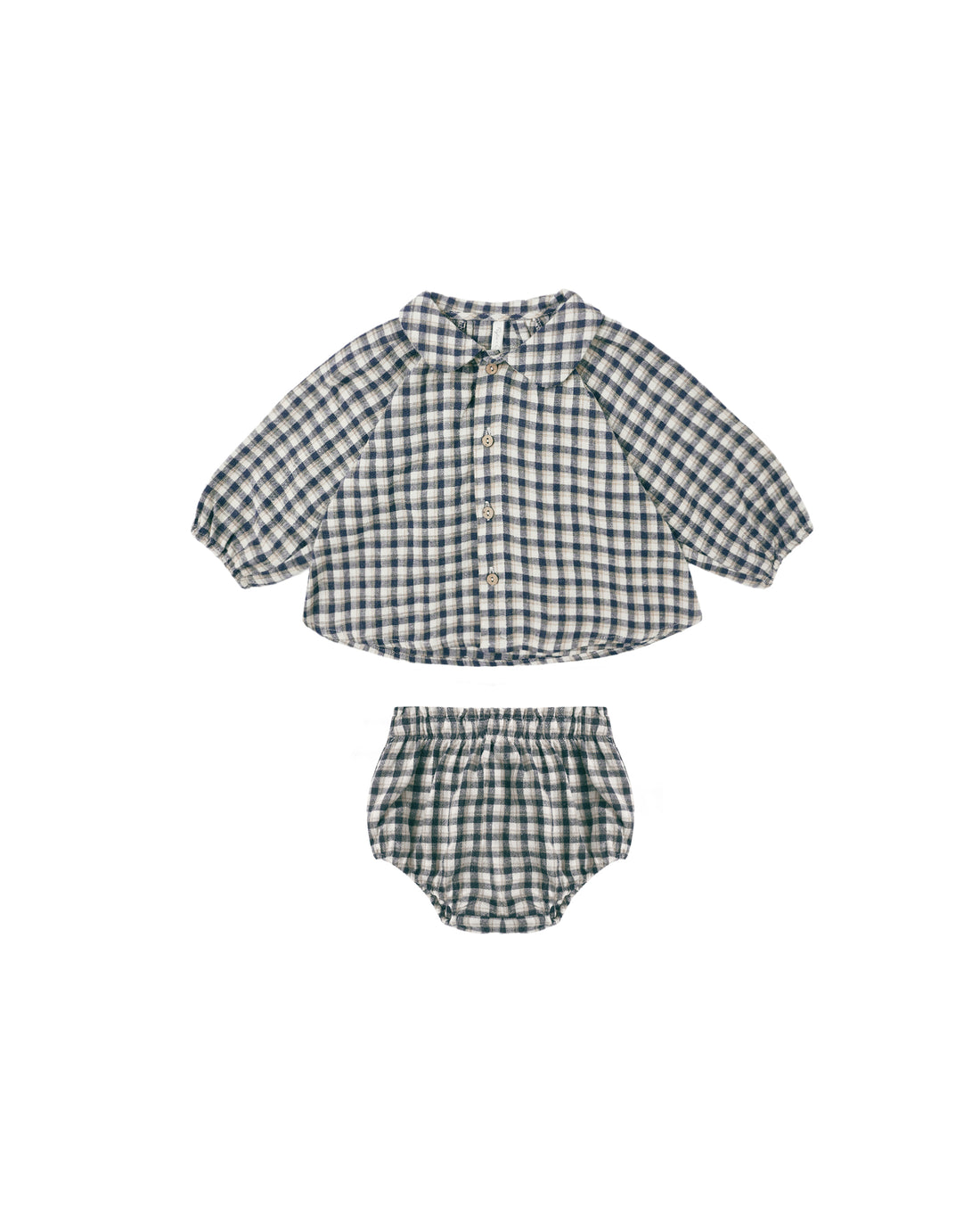 Rylee + Cru Nellie Set - Navy Check