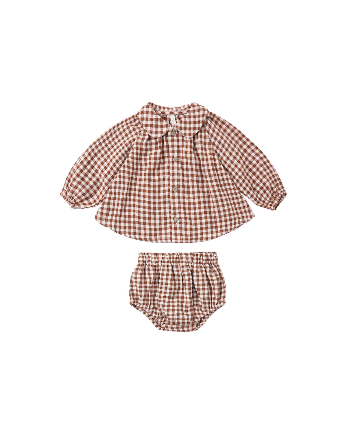 Rylee + Cru Nellie Set - Brick Check
