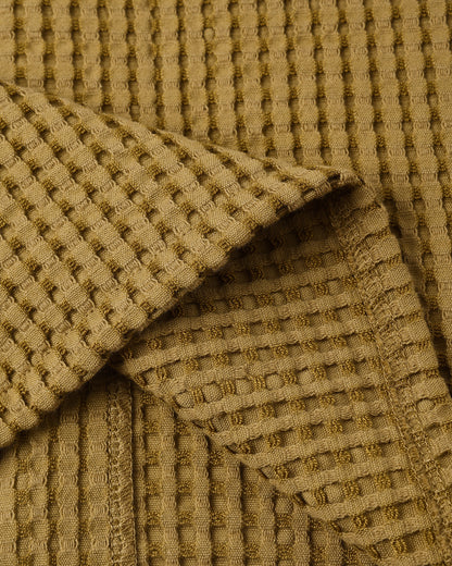 Rylee + Cru Lapel Collar Shirt - Ocre