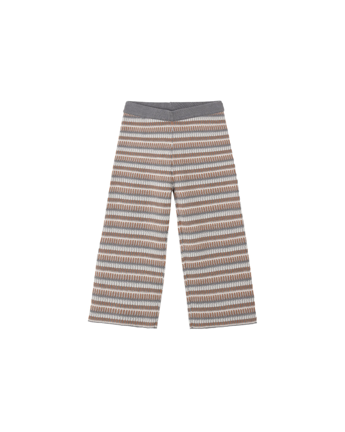 Rylee + Cru Knit Wide Leg Pant - Multi Stripe