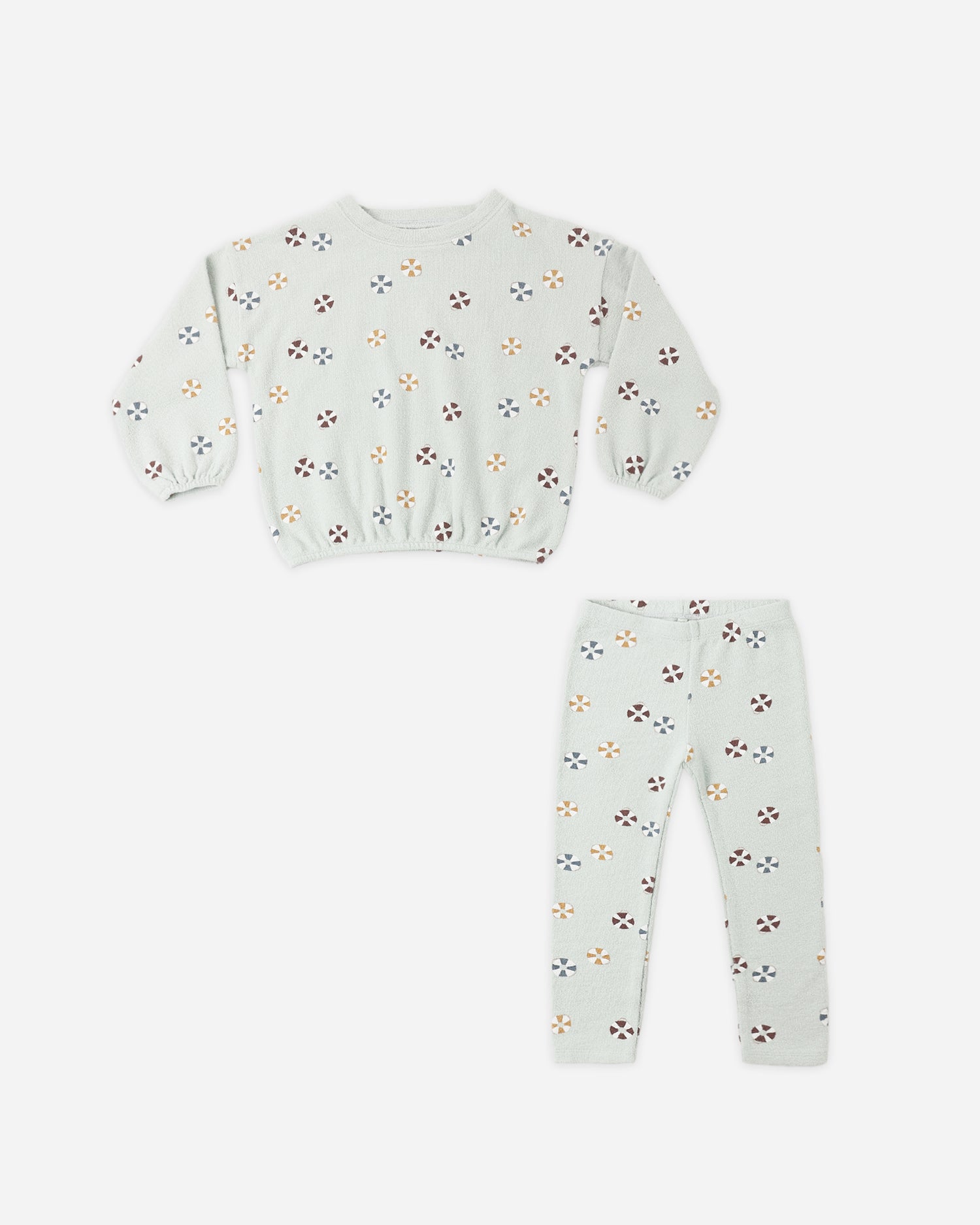 Rylee + Cru Spongey Knit Set - Floatie