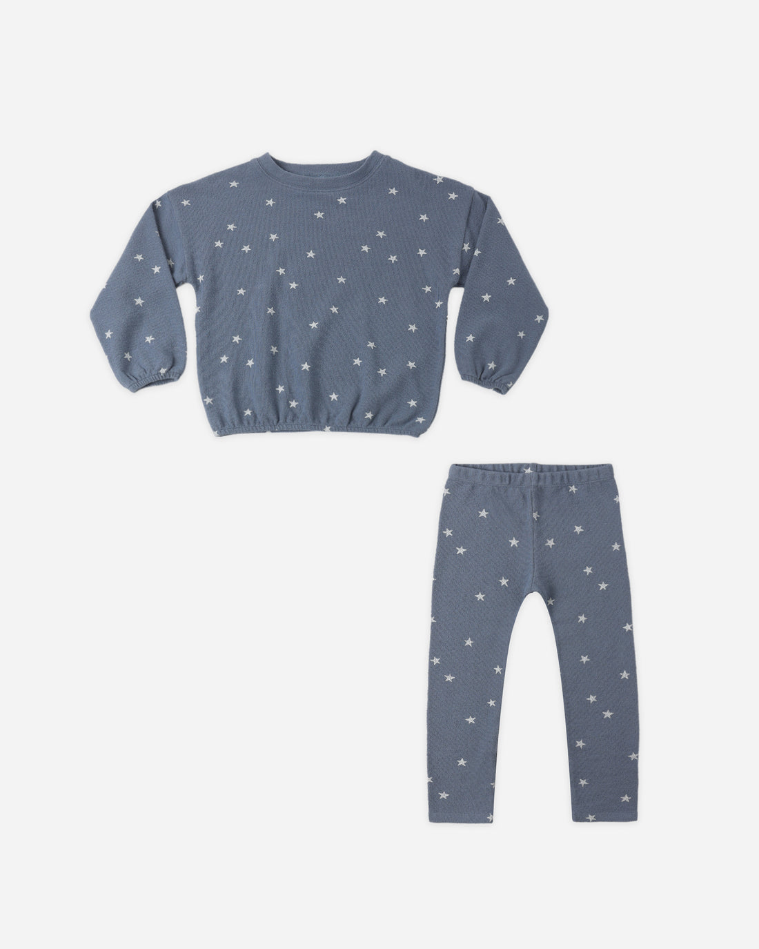 Rylee + Cru Spongey Knit Set - Starfish