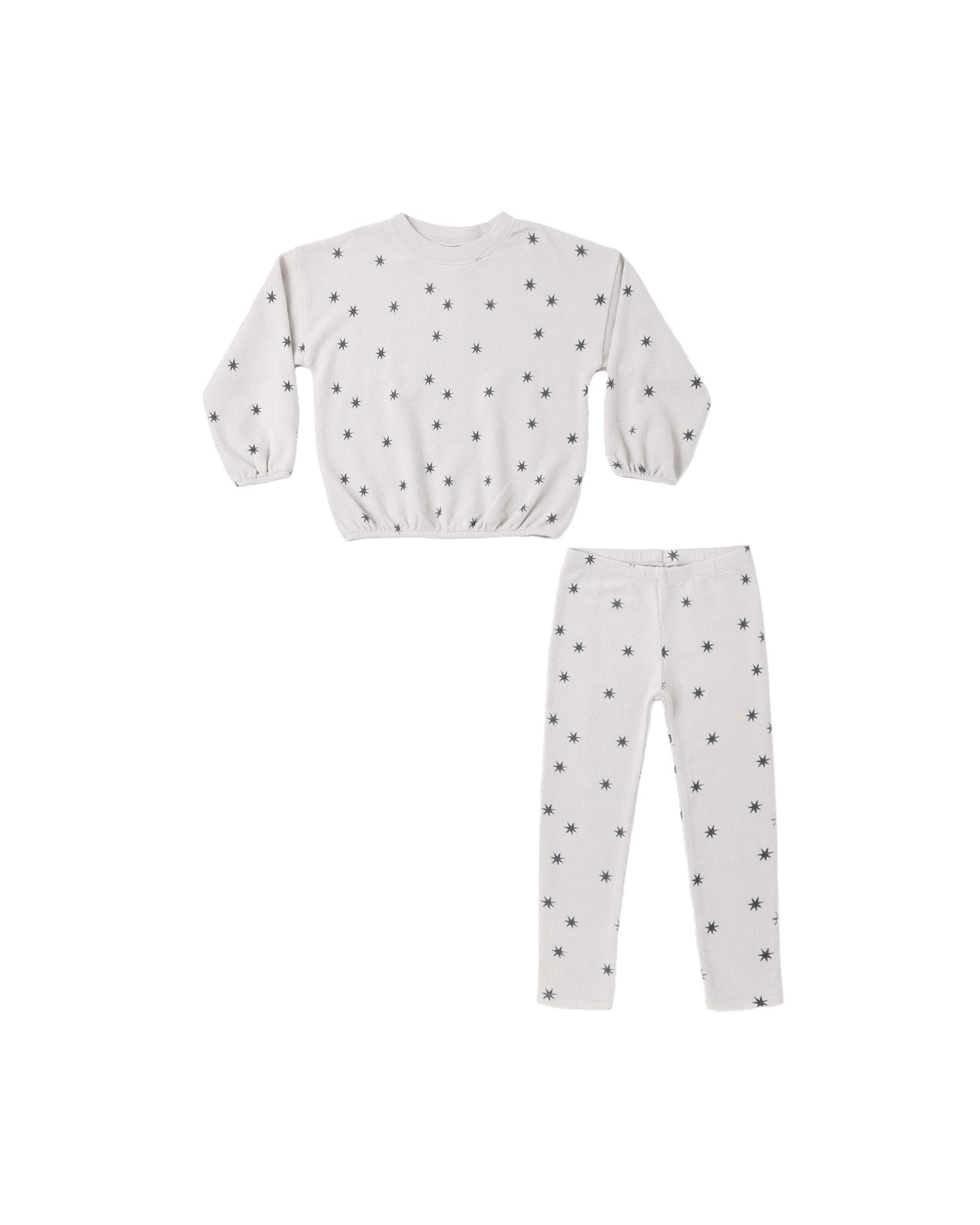 Rylee + Cru Spongey Knit Set - Stars
