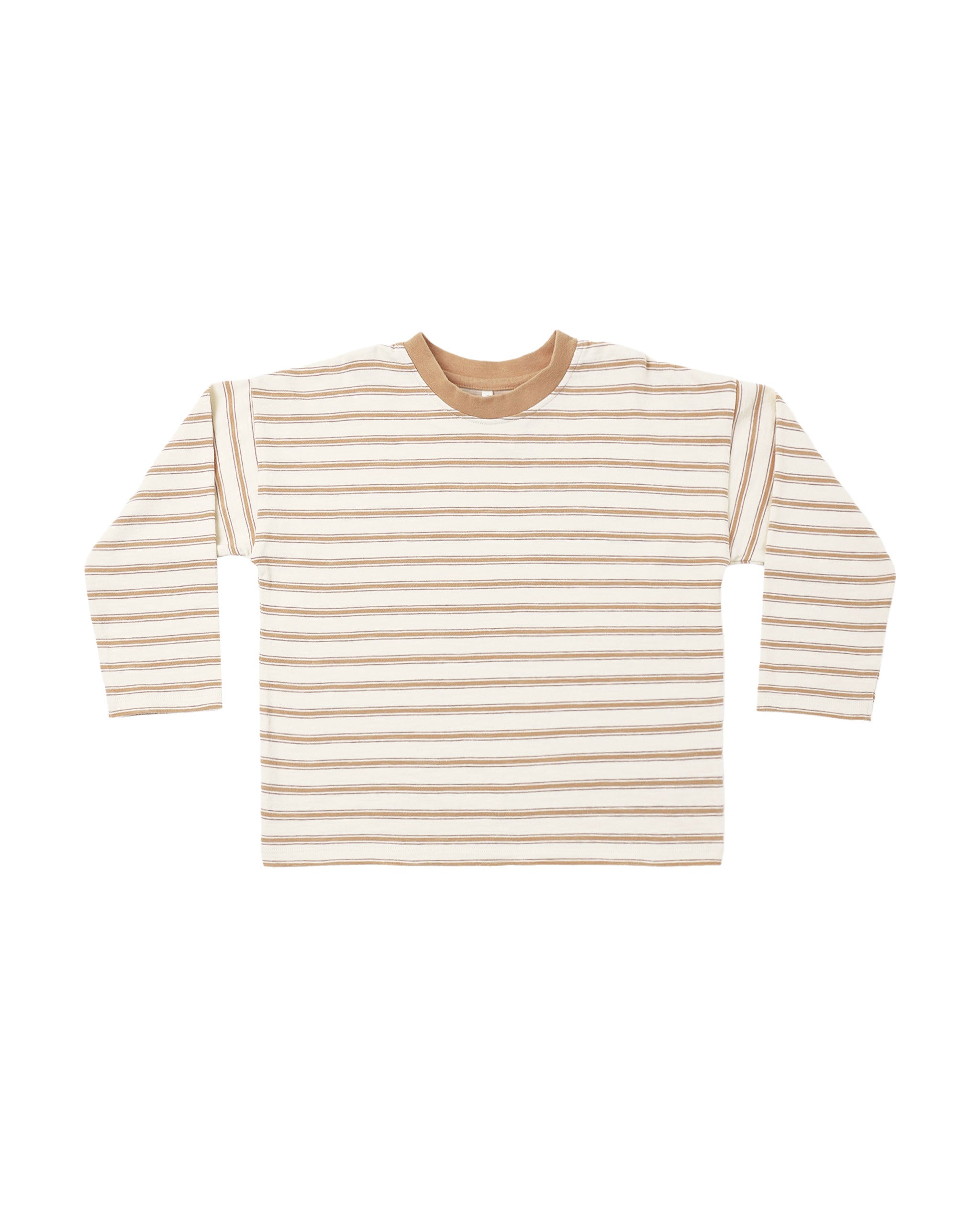 Rylee + Cru Camden Long Sleeve Tee - Fawn Stripe