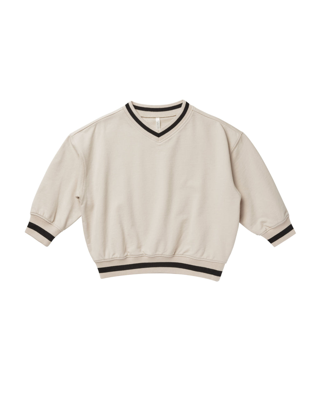 Rylee + Cru V-neck Sweatshirt - Natural