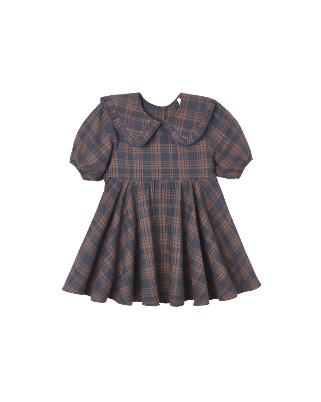 Rylee + Cru Camille Dress - Midnight Plaid
