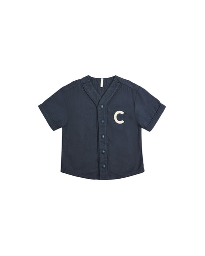Rylee + Cru Baseball Shirt - Navy