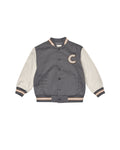 Rylee + Cru Varsity Jacket - Slate