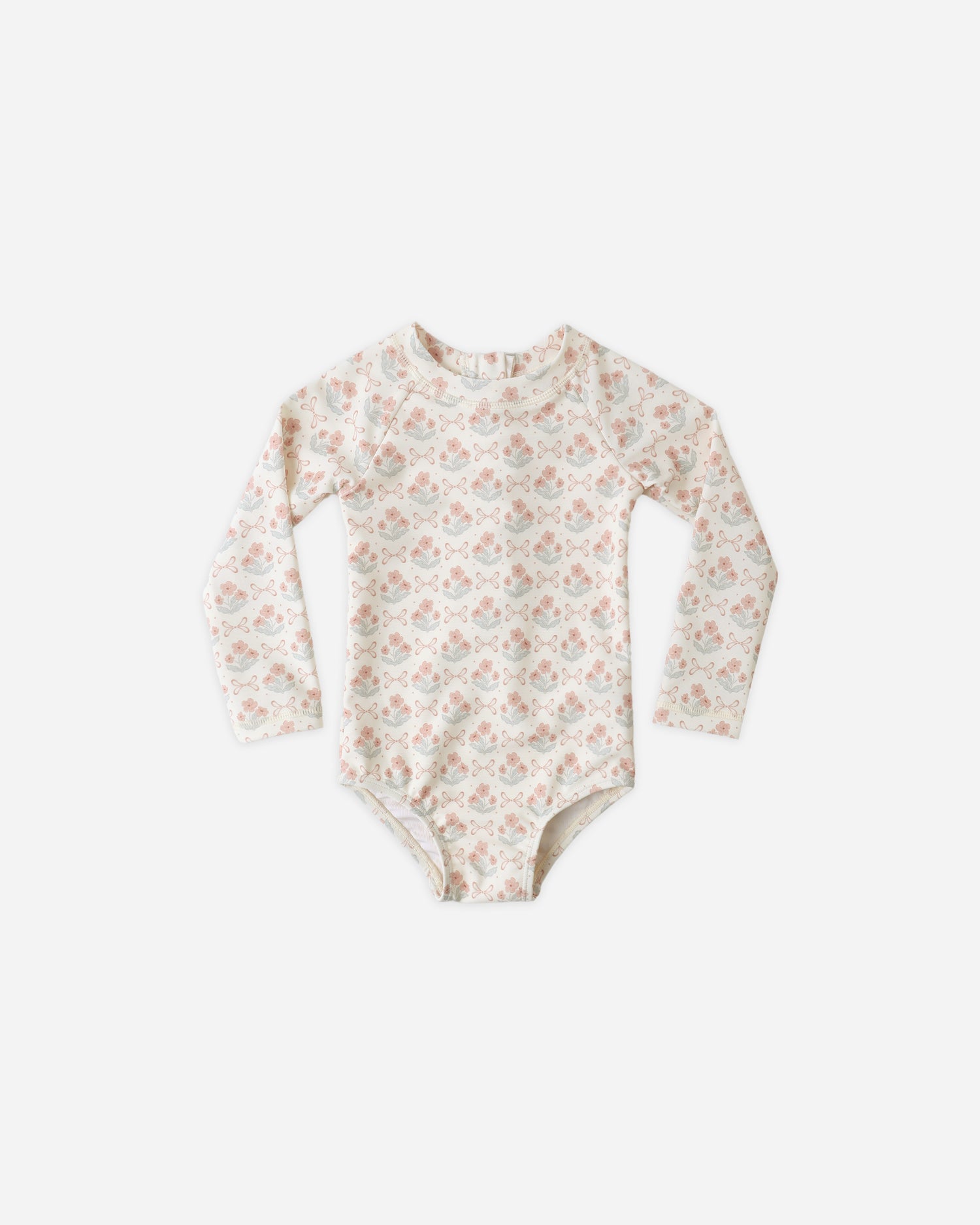 Rylee + Cru Delphine Rashguard One-Piece - Blossom