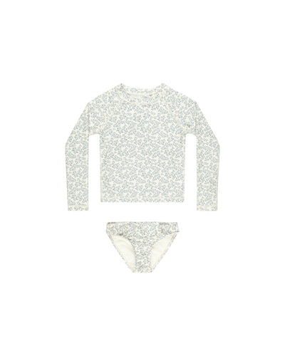 Rylee + Cru Maryn Rashguard Set - Gardenia