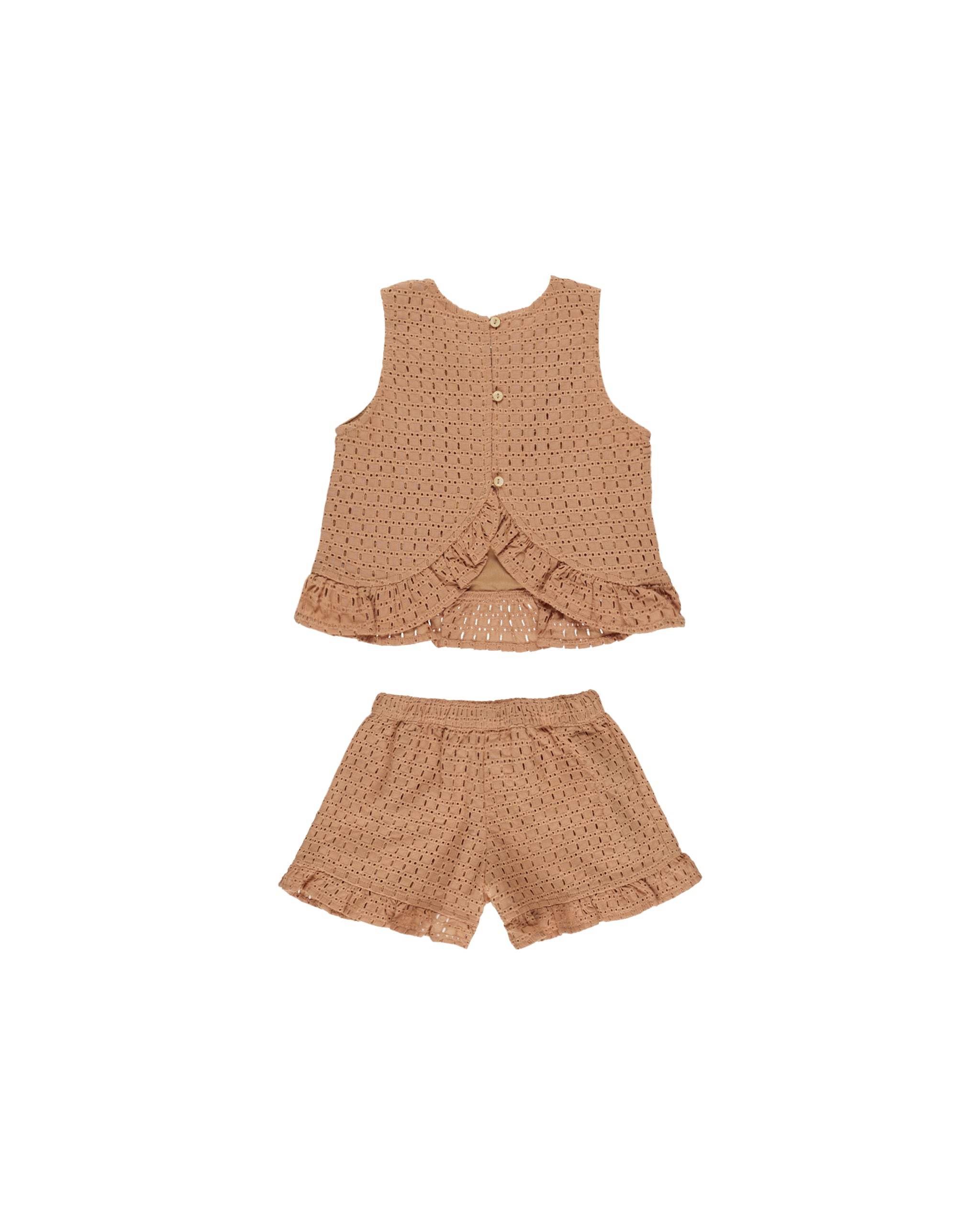 Rylee + Cru Leonie Set - Grapefruit
