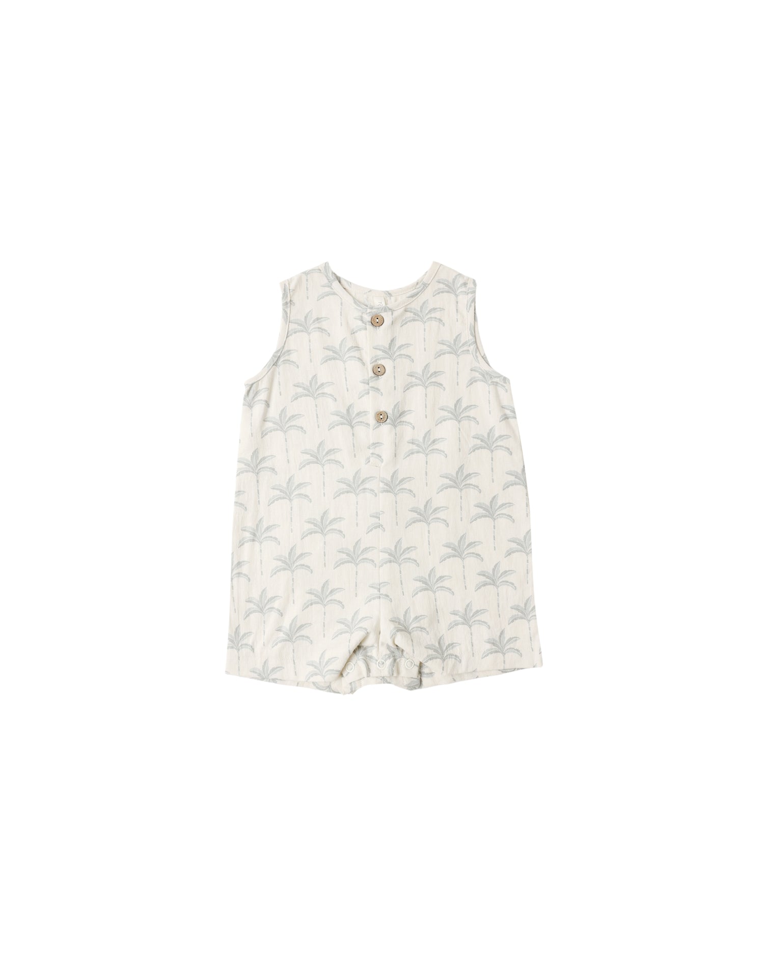 Rylee + Cru Mavrick Romper - Palm Trees