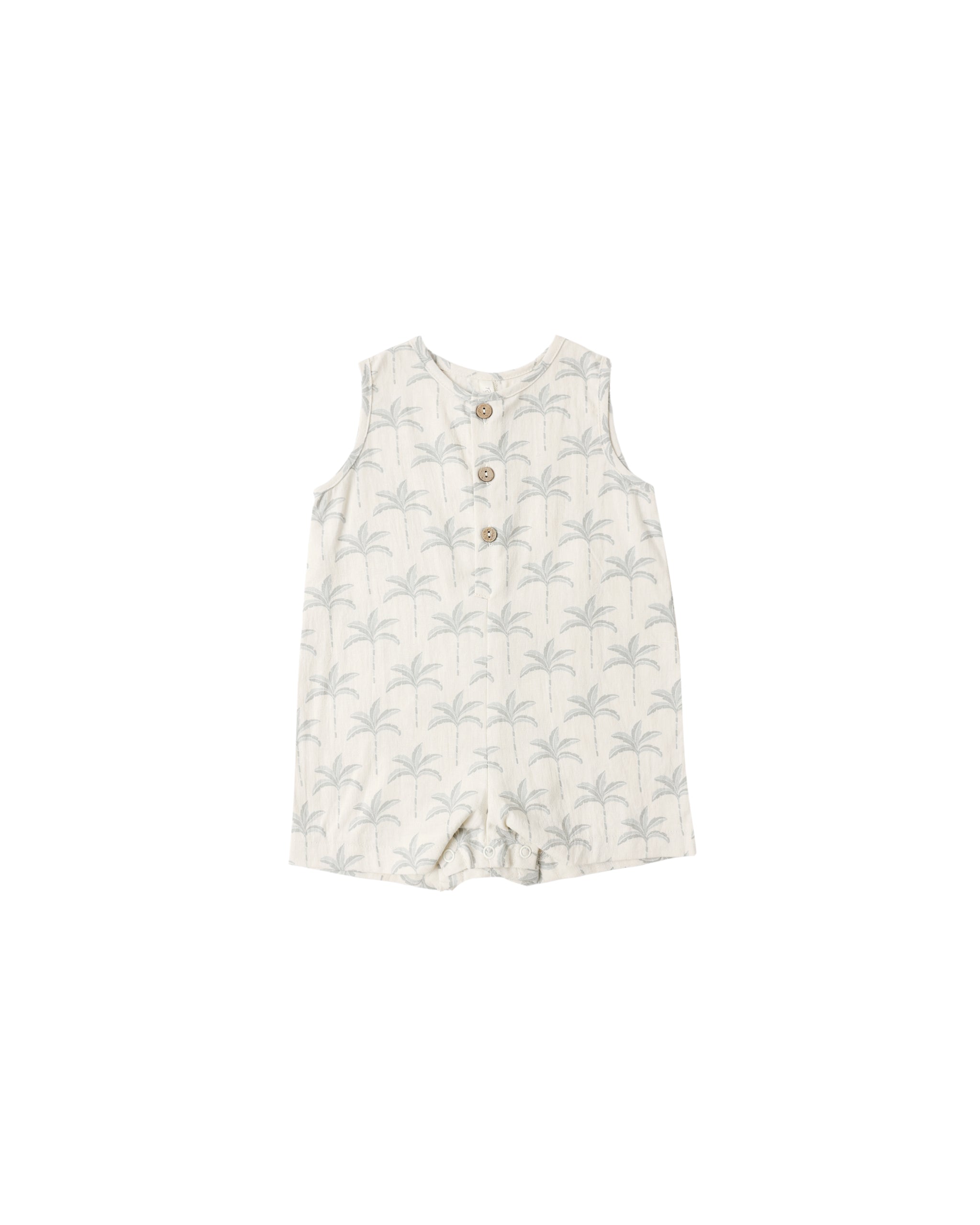 Rylee + Cru Mavrick Romper - Palm Trees