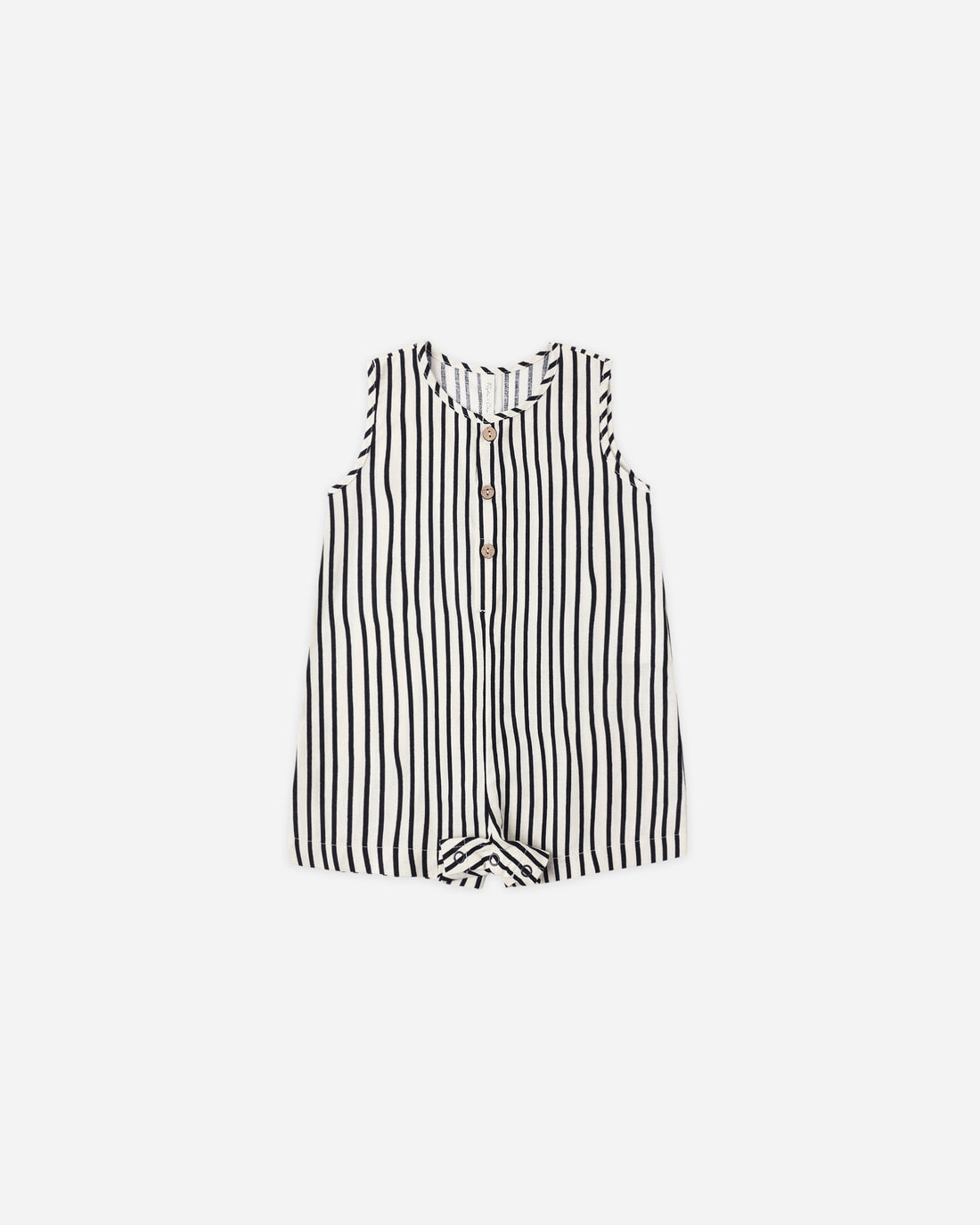 Rylee + Cru Mavrick Romper - Wavy Stripe