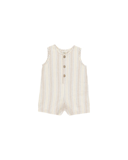 Rylee + Cru Maverick Romper - Summer Stripe