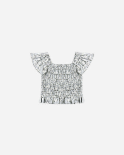 Rylee + Cru Zayla Top - Hydrangea