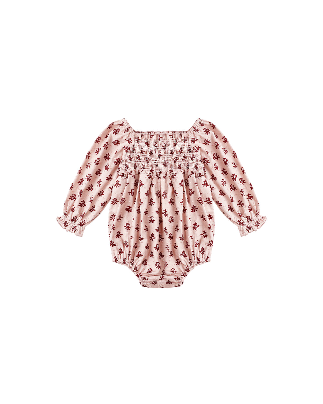 Rylee + Cru Adelaide Romper - Blush Fleur