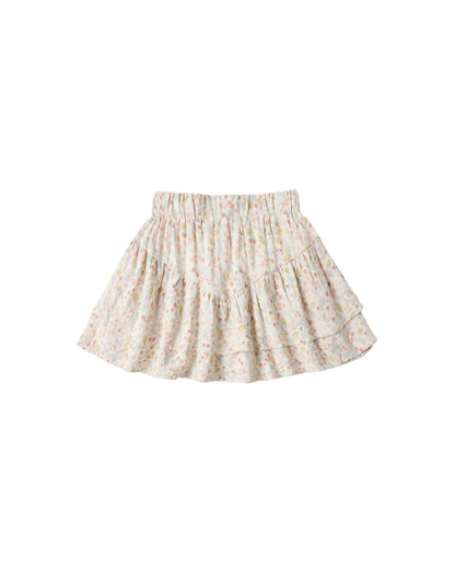 Rylee + Cru Tiered Mini Skirt - Summer Garden
