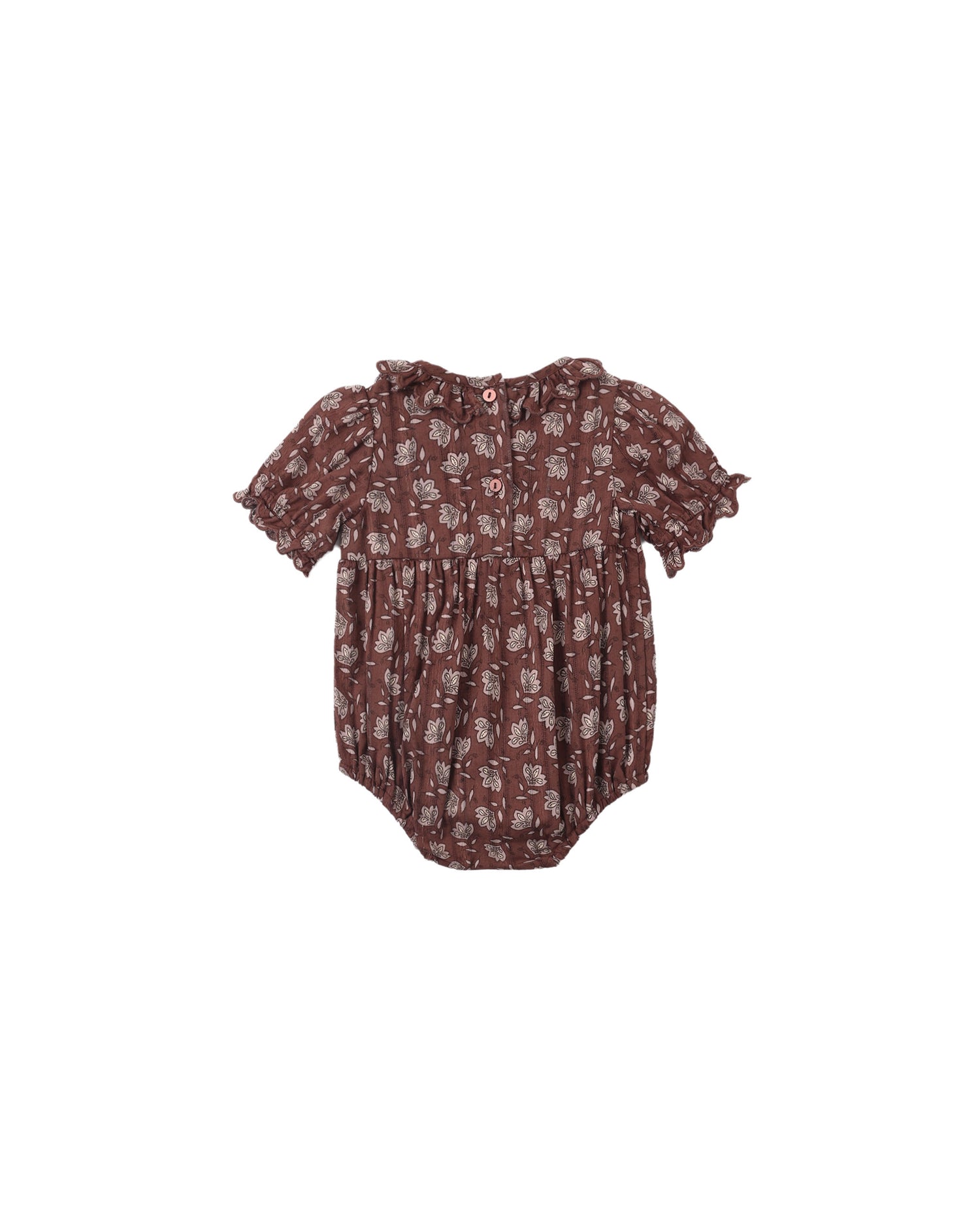 Rylee + Cru Liv Romper - Mulberry Iris