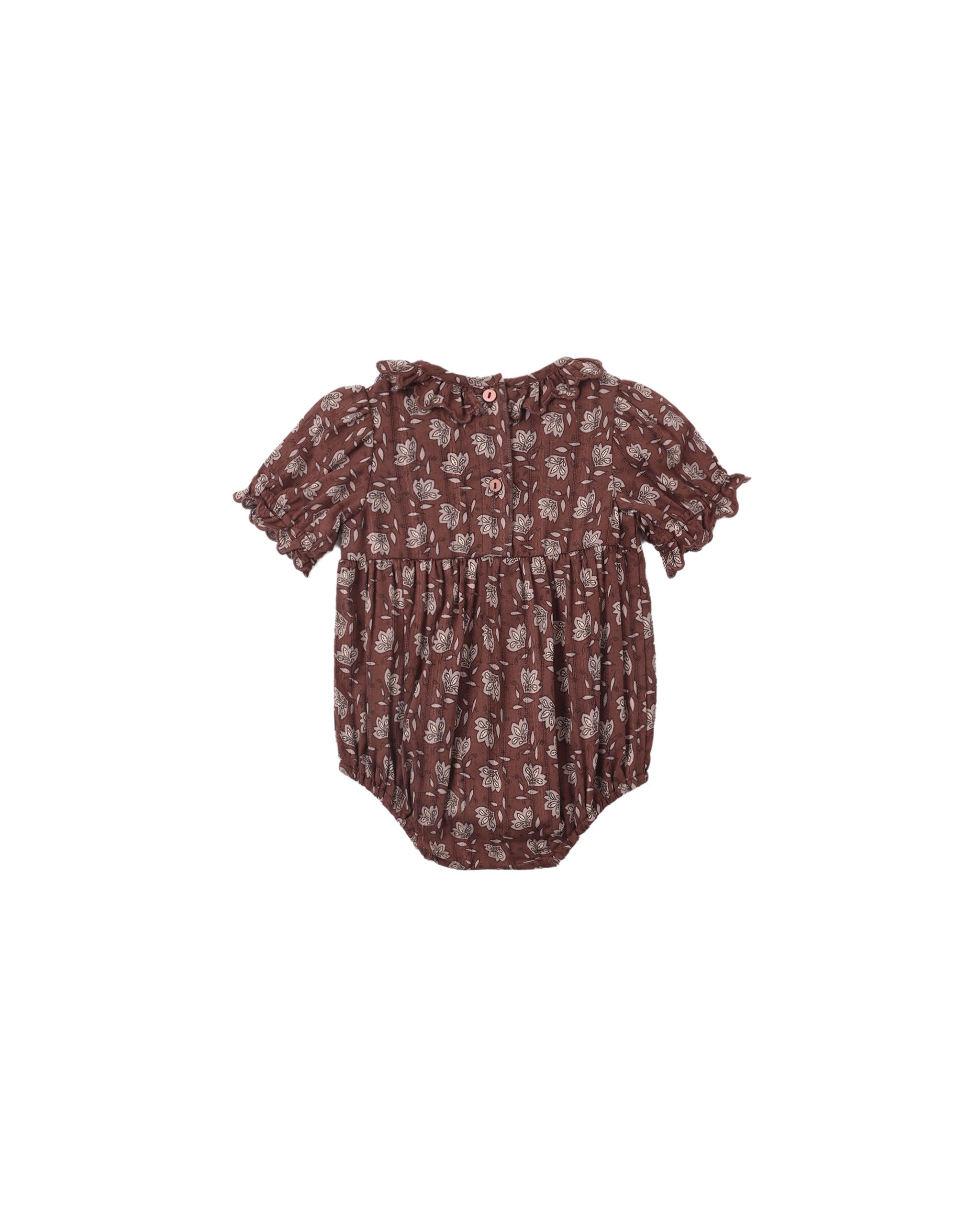 Rylee + Cru Liv Romper - Mulberry Iris