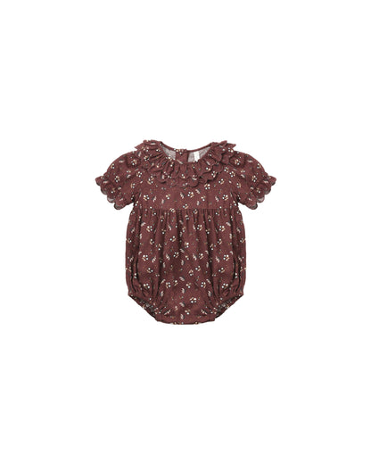 Rylee + Cru Liv Romper - Harvest Berry