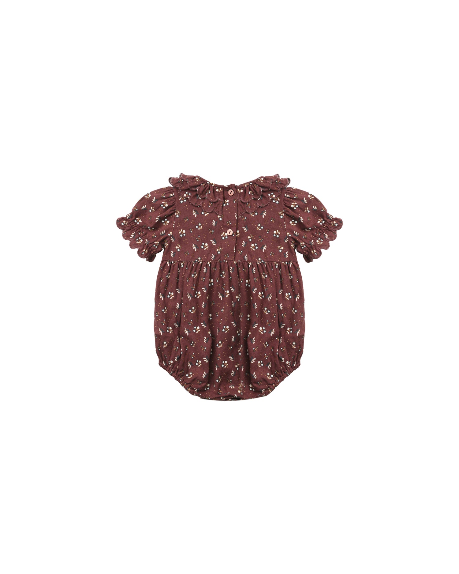 Rylee + Cru Liv Romper - Harvest Berry