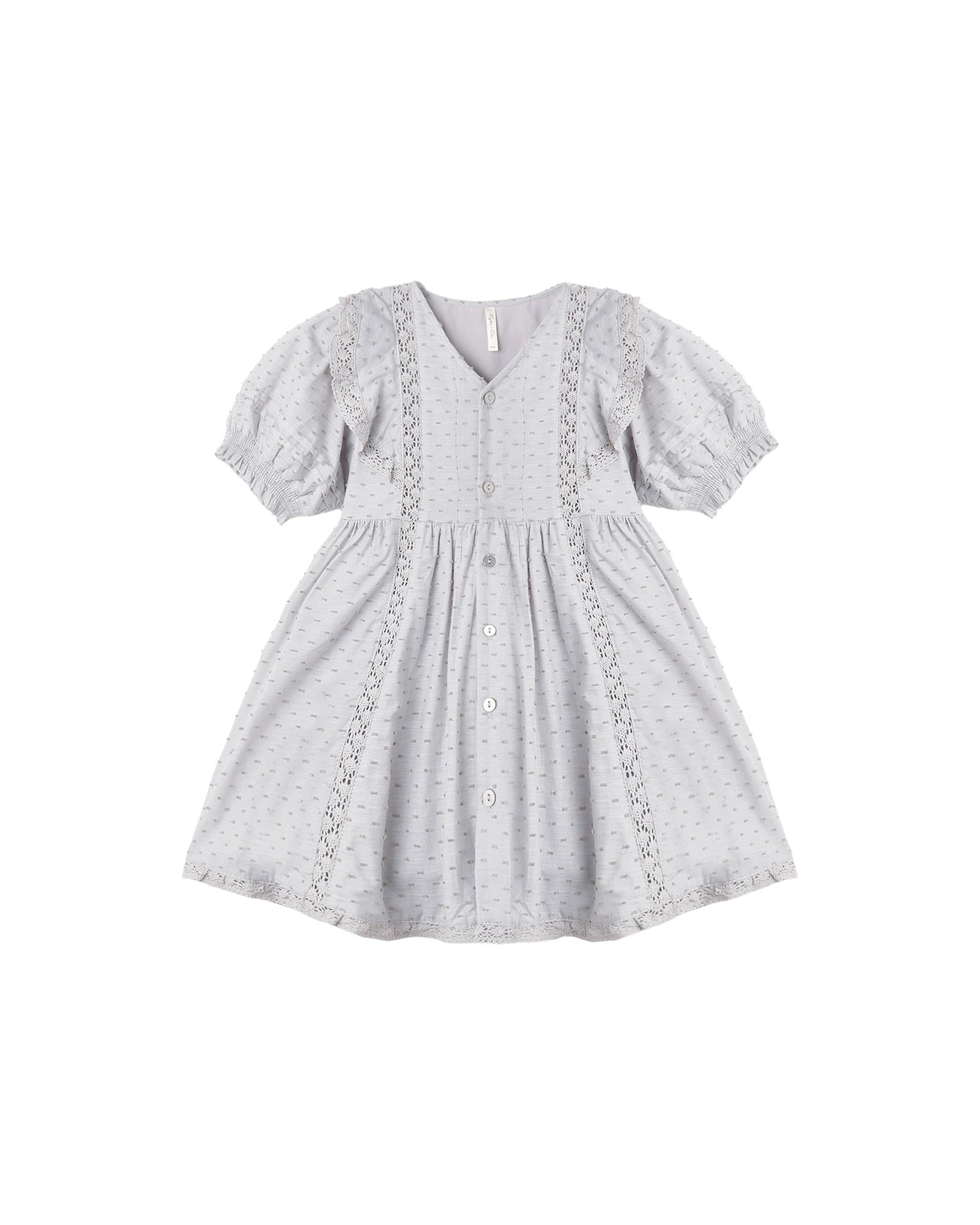 Rylee + Cru Lana Dress - Dusty Blue