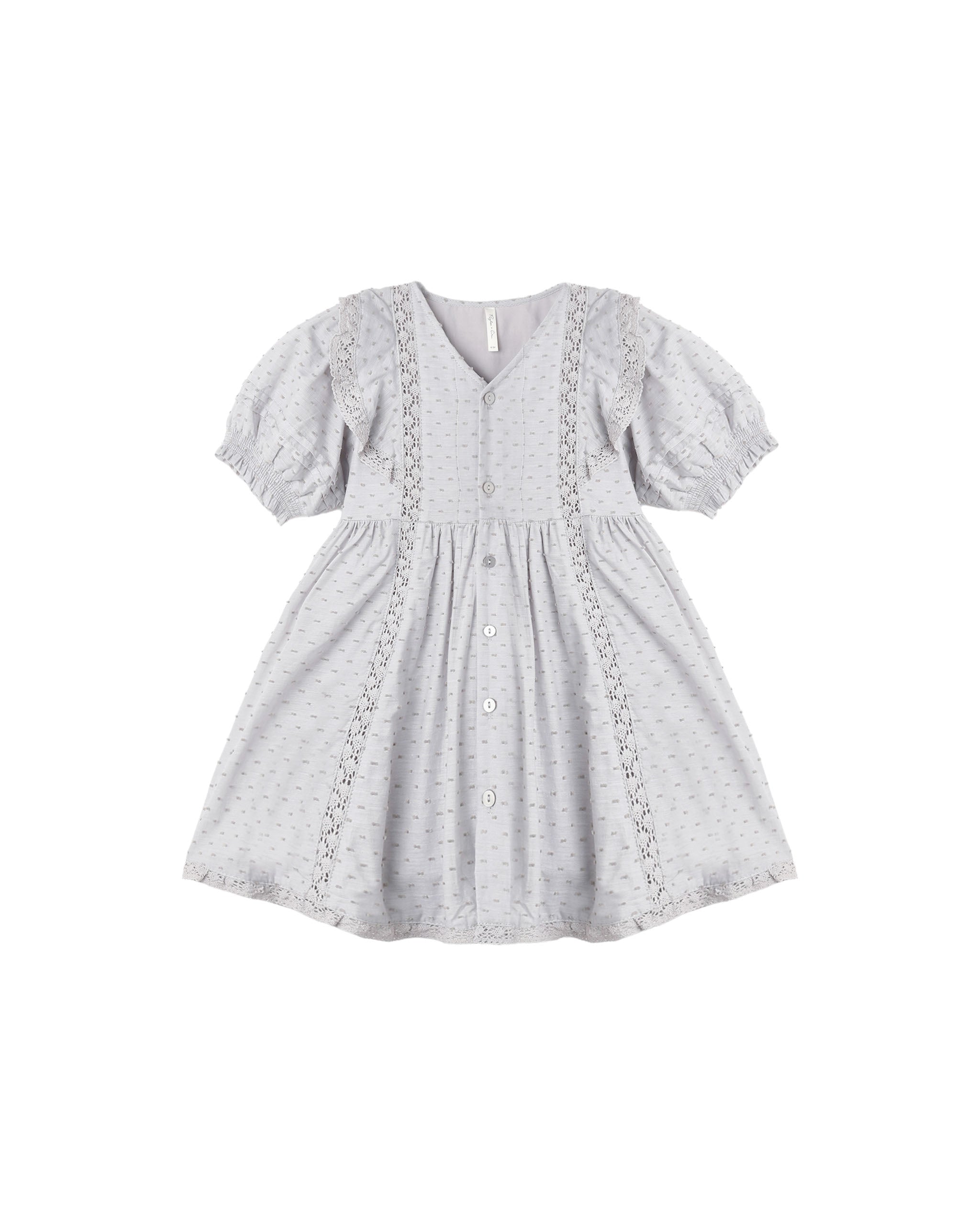 Rylee + Cru Lana Dress - Dusty Blue
