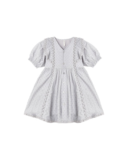 Rylee + Cru Lana Dress - Dusty Blue