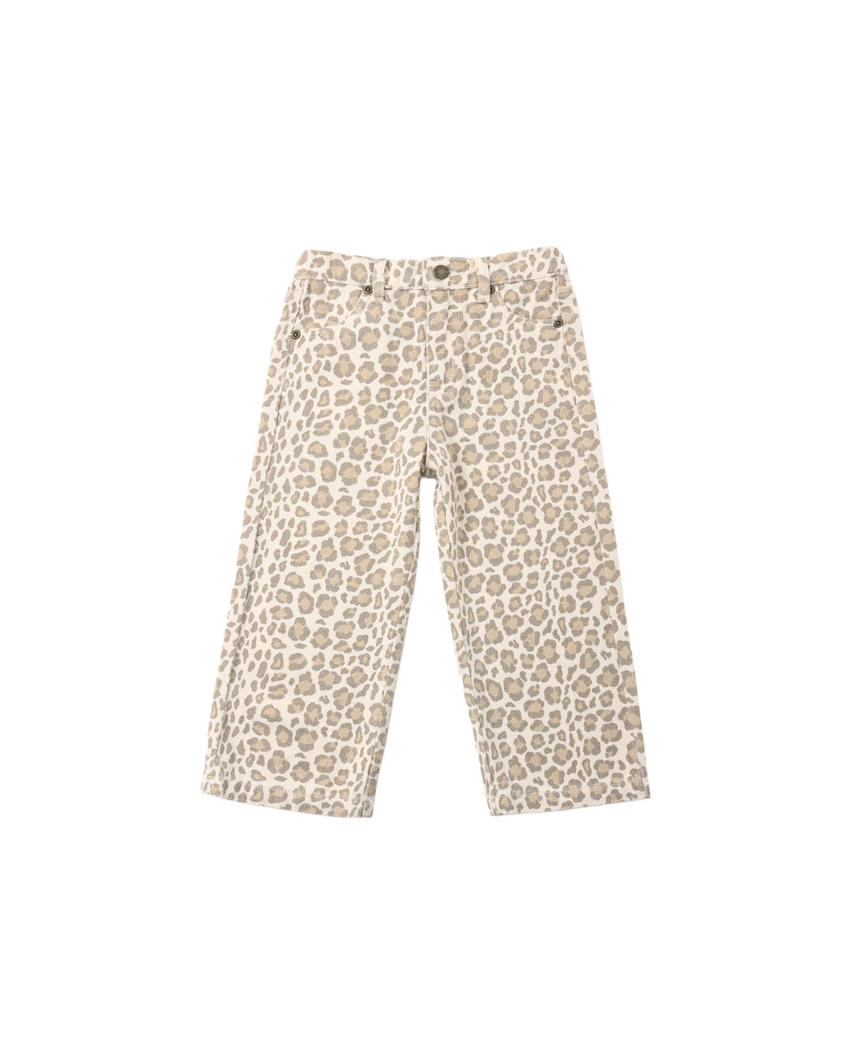 Rylee + Cru Straight Leg Pant - Leopard