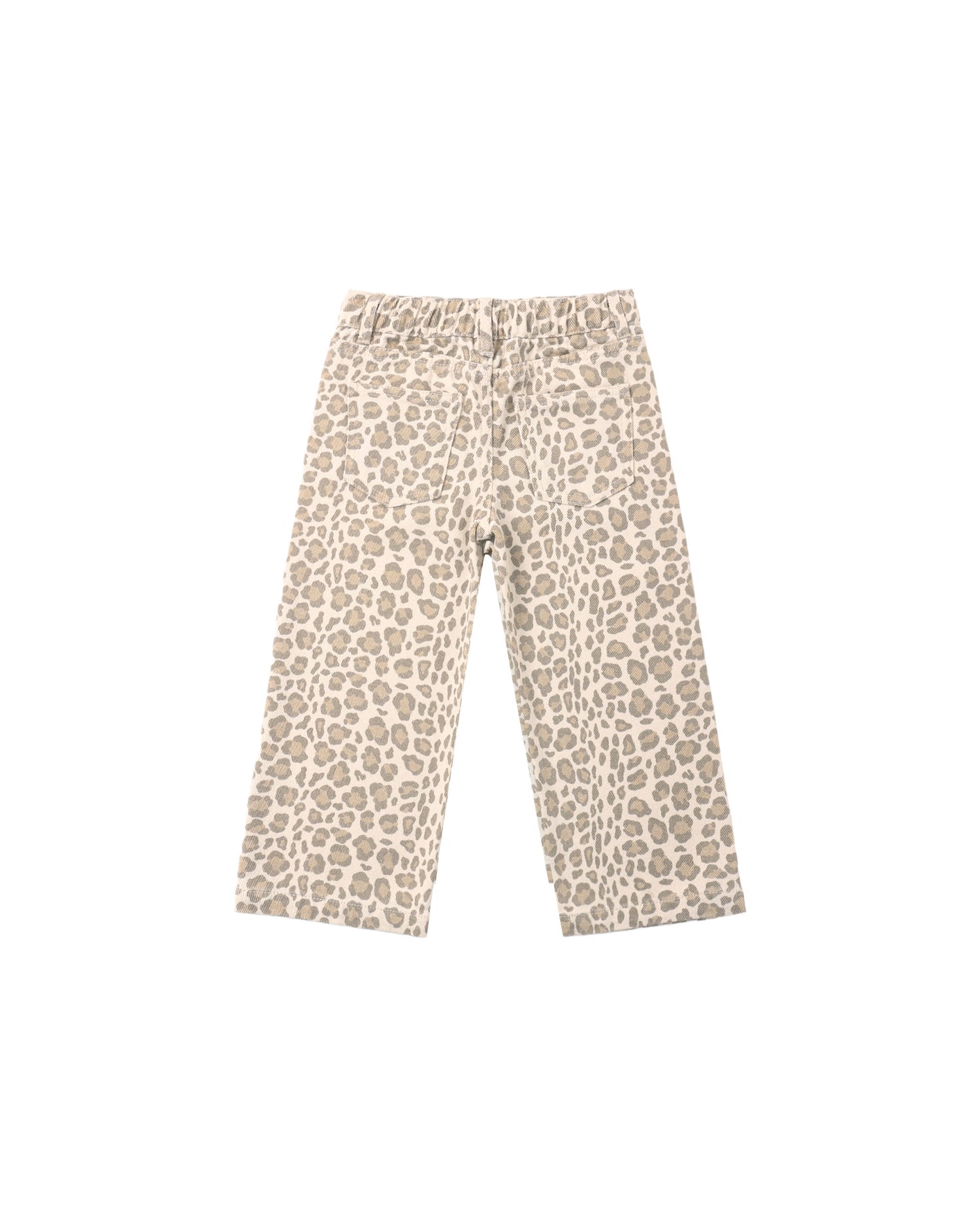 Rylee + Cru Straight Leg Pant - Leopard