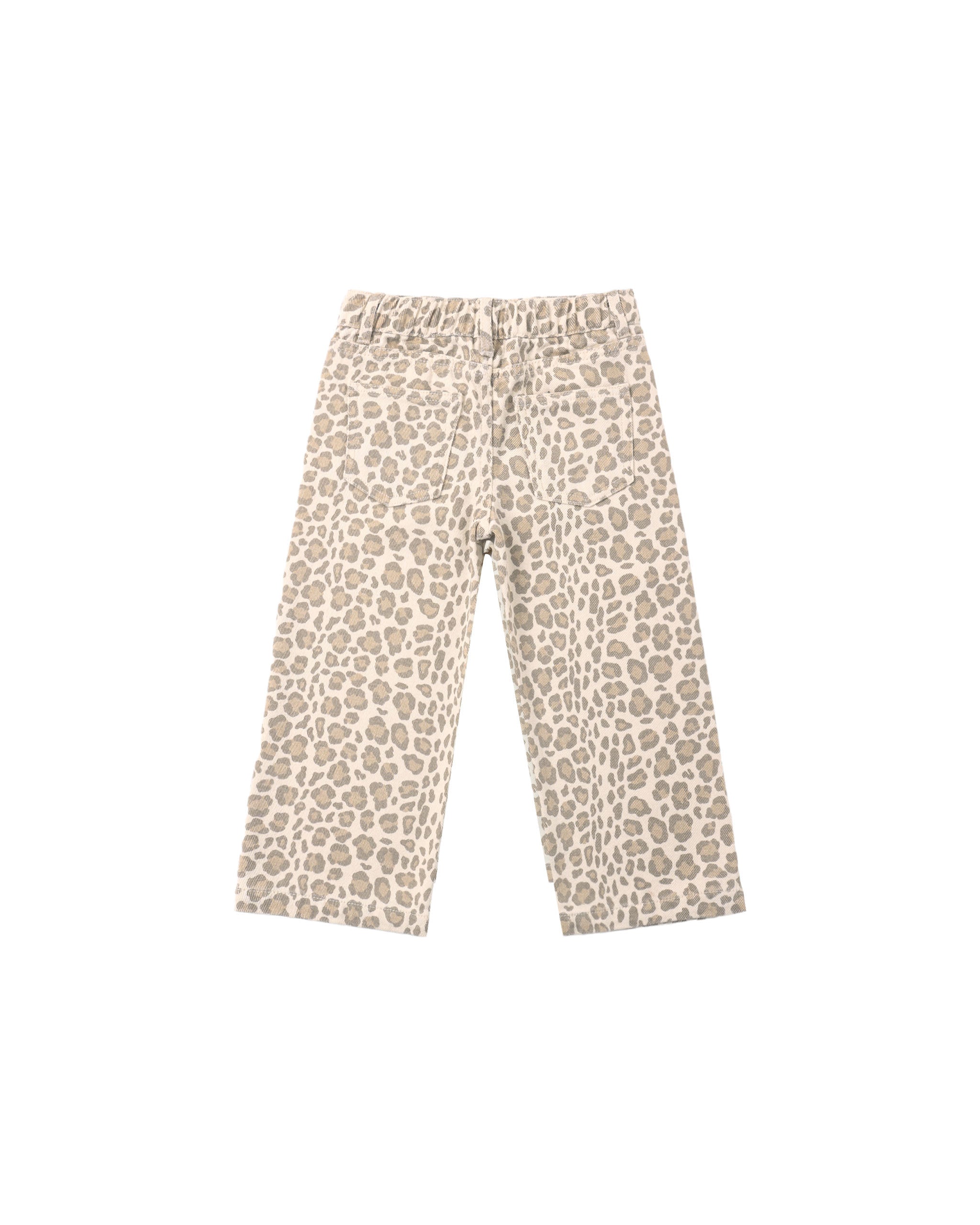 Rylee + Cru Straight Leg Pant - Leopard