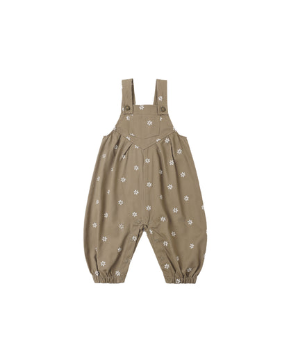 Rylee + Cru Vintage Overall - Embroidered Daisies