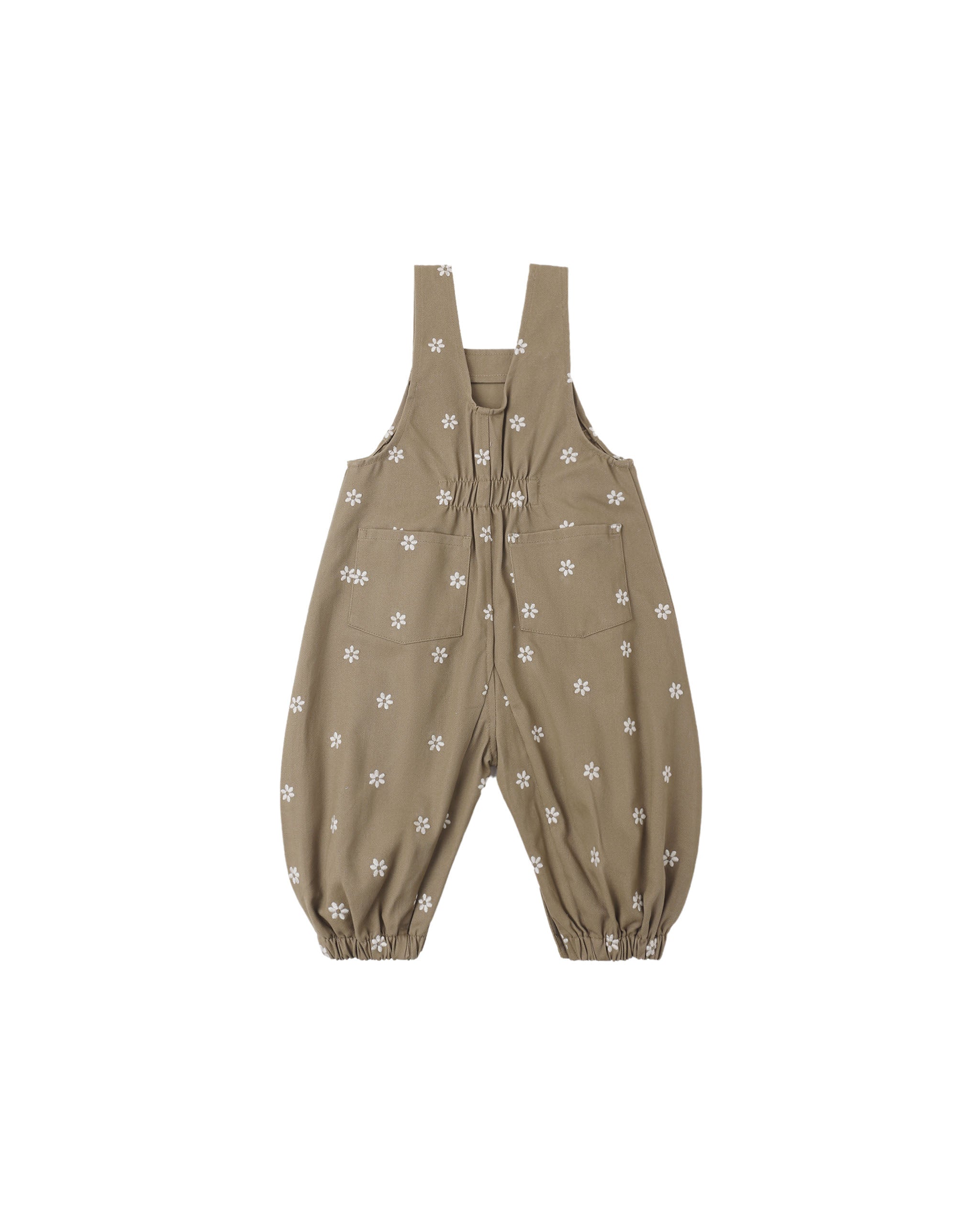 Rylee + Cru Vintage Overall - Embroidered Daisies