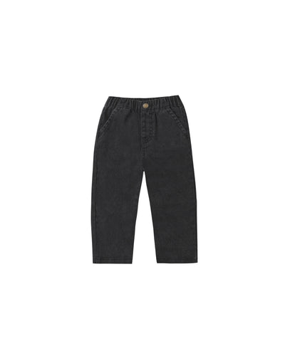 Rylee + Cru Baggy Pant - Washed Black
