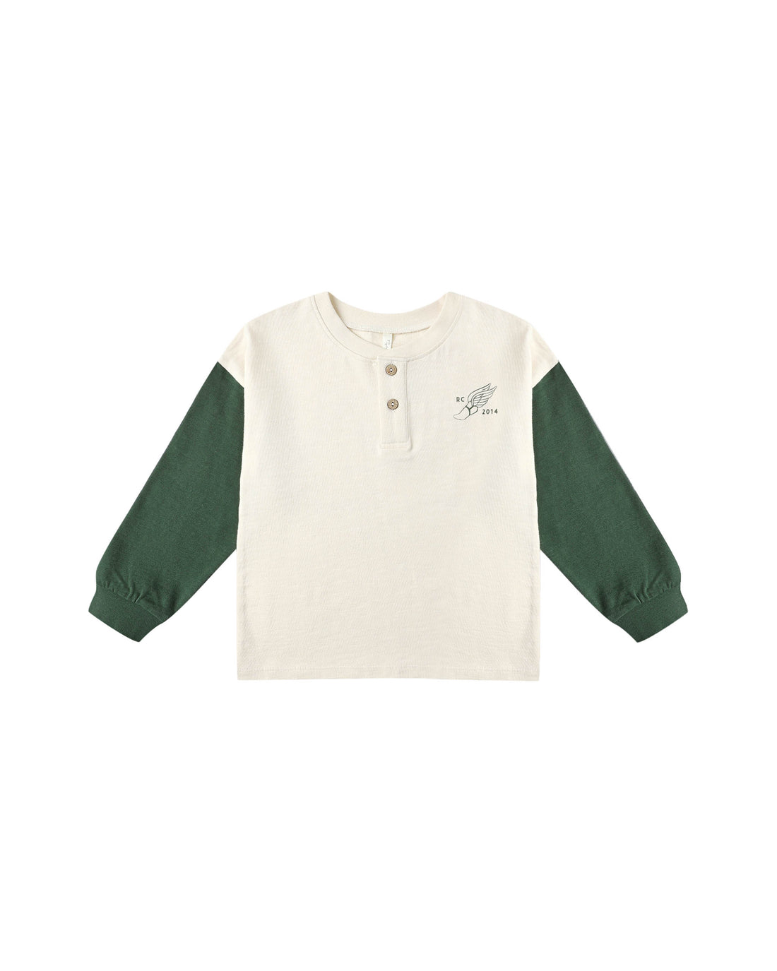 Rylee + Cru Relaxed Long Sleeve Henley - Chase Your Dreams