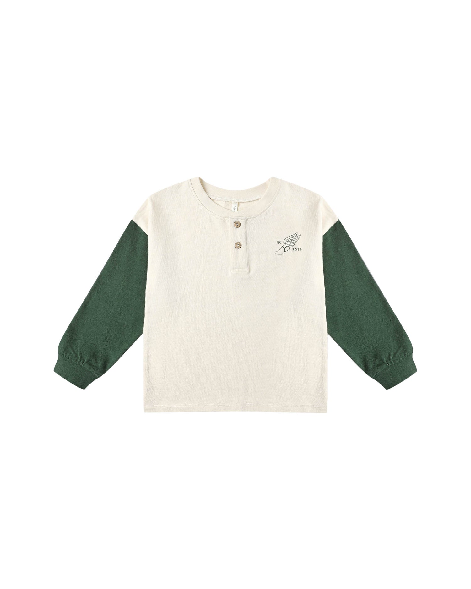 Rylee + Cru Relaxed Long Sleeve Henley - Chase Your Dreams