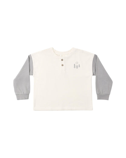 Rylee + Cru Relaxed Long Sleeve Henley - Made For Adventure