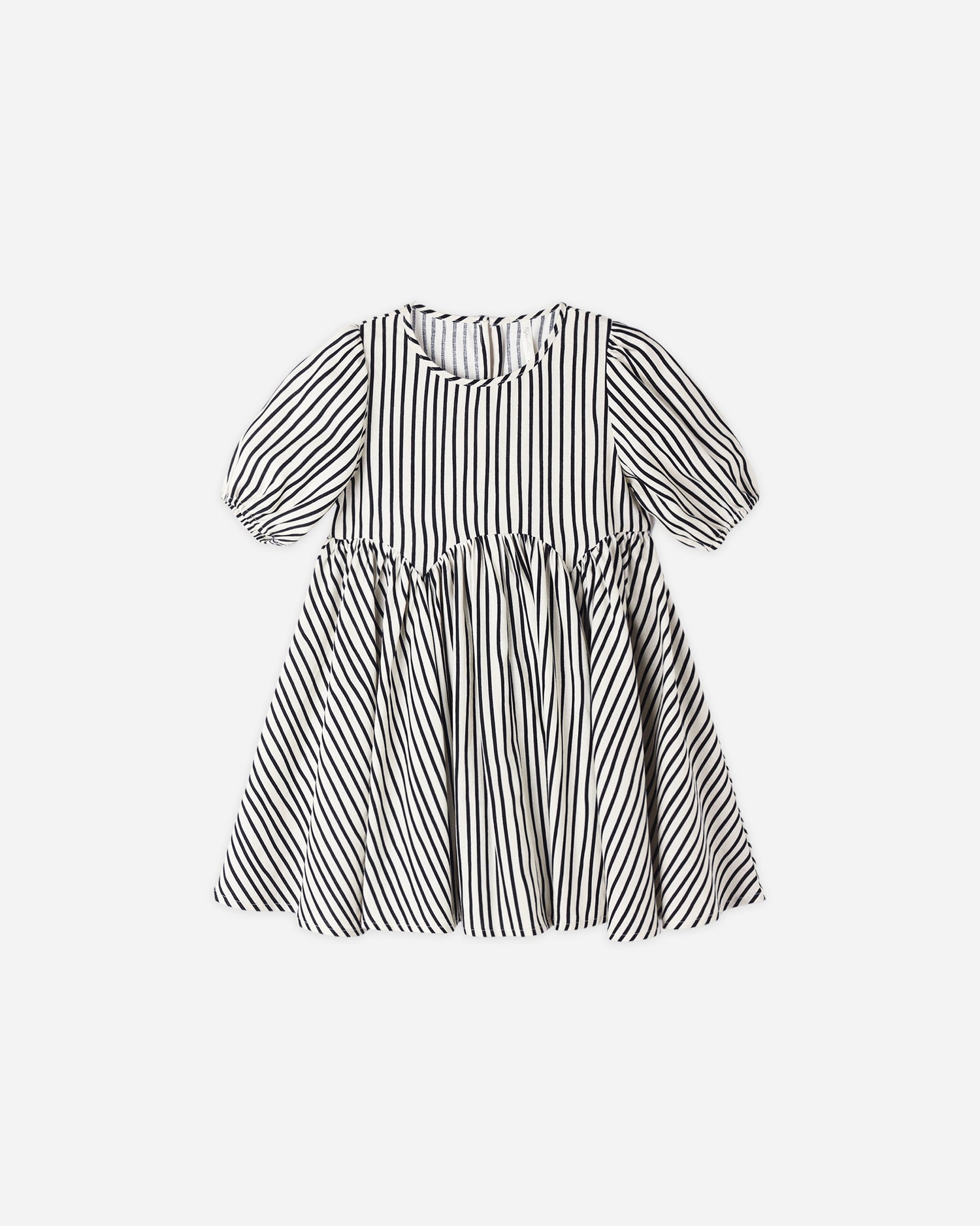 Rylee + Cru Rose Dress - Wavy Stripe