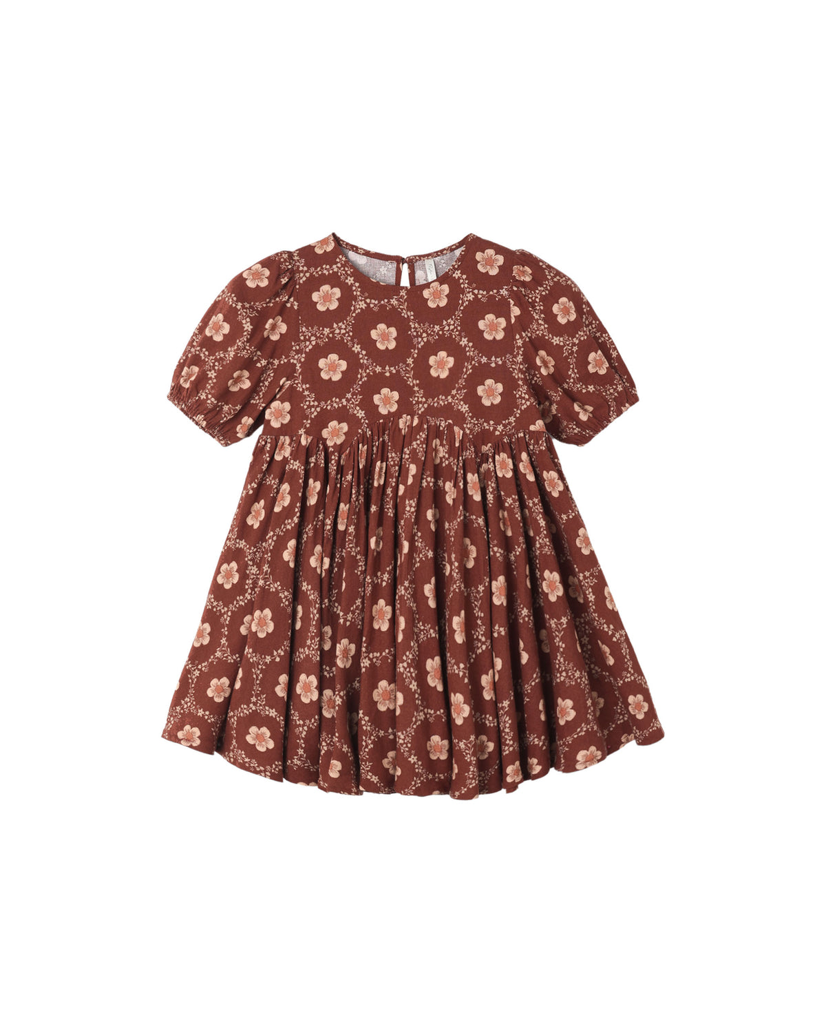 Rylee + Cru Rose Dress - Brick Daisies