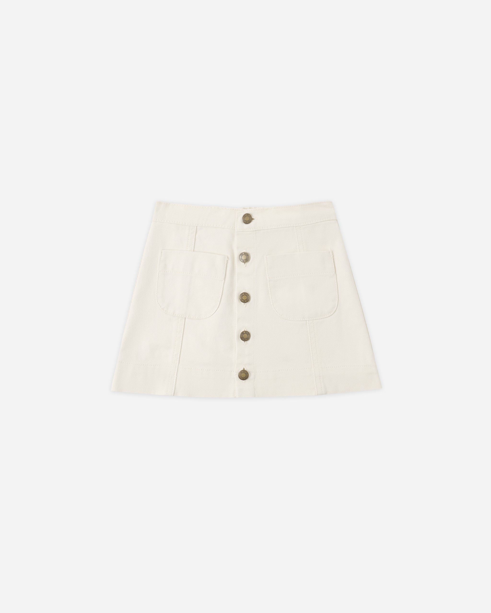 Rylee + Cru Denver Mini Skirt - Natural