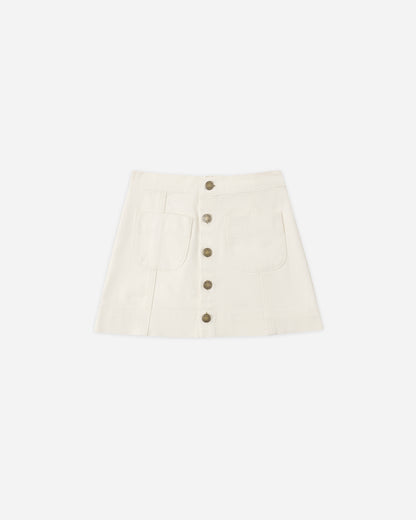 Rylee + Cru Denver Mini Skirt - Natural
