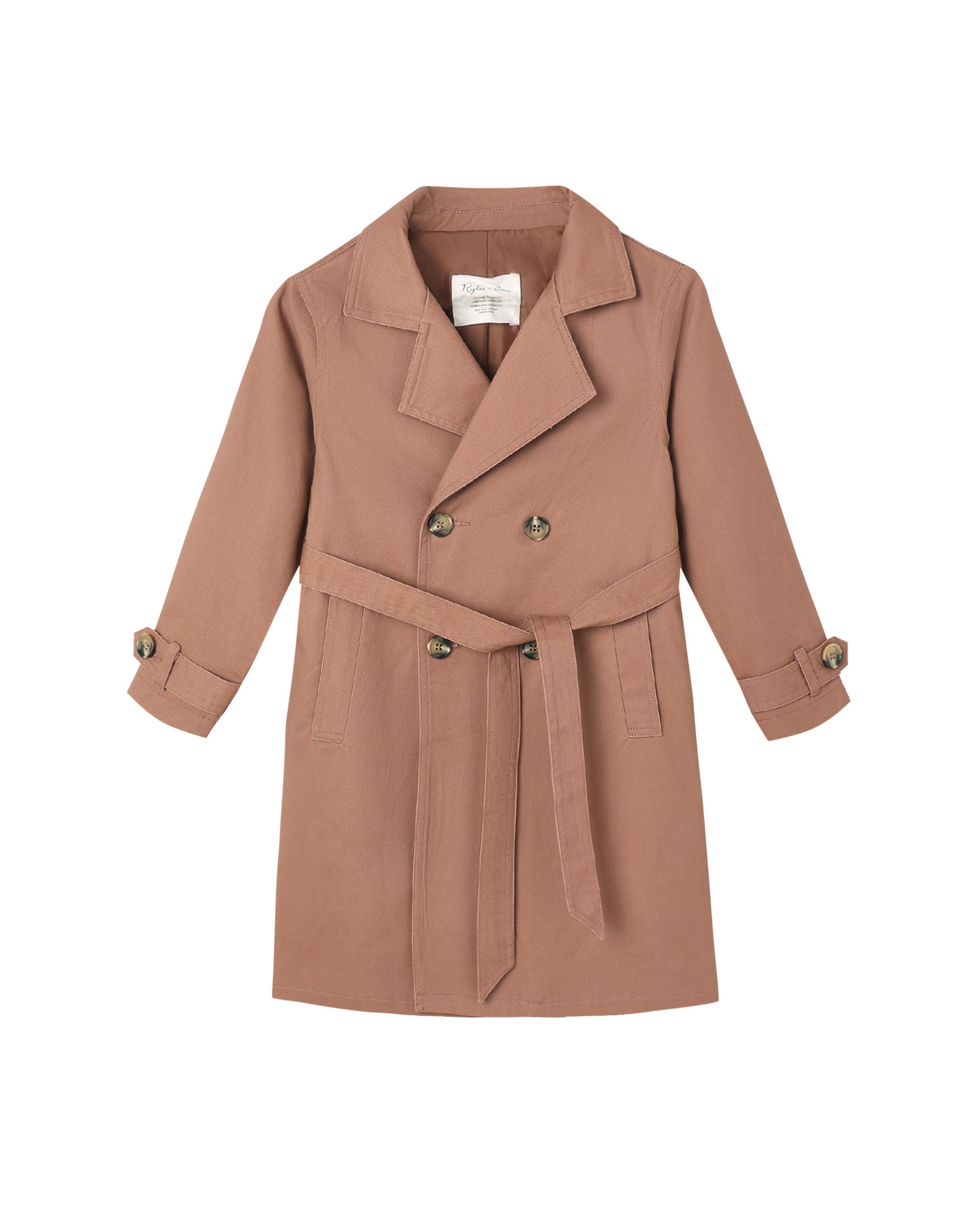 Rylee + Cru Trench Coat - Clay