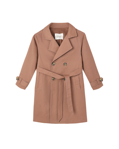 Rylee + Cru Trench Coat - Clay